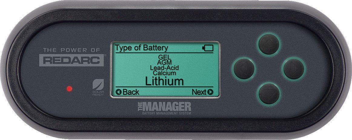 REDARC The Manager Remote Monitor - Display Unit Redarc