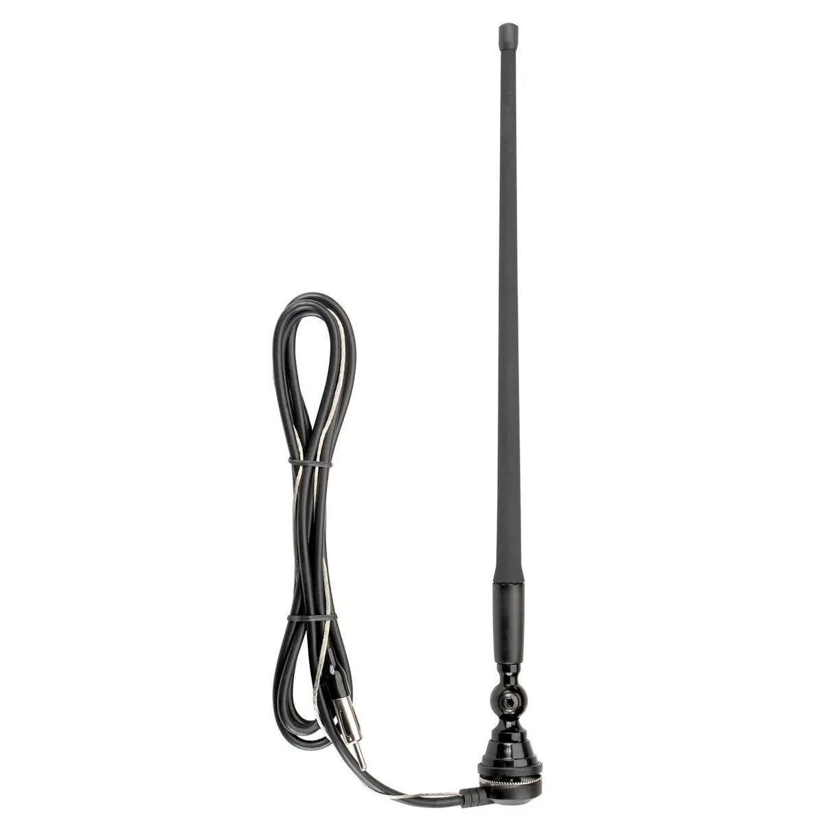 RV71 Recreational Vehicle Rubber Mast AM/FM Antenna RV Motorhome 72&quot; Lead Everything Caravans