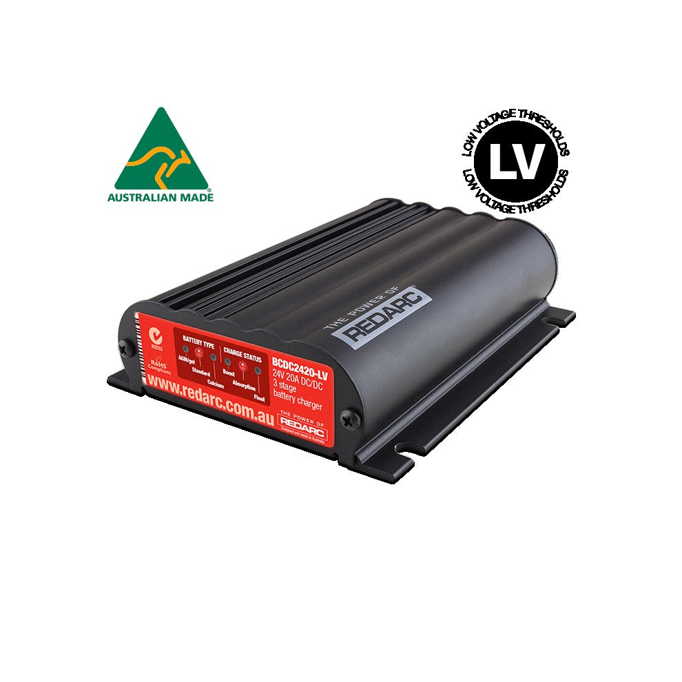 RedArc 24V 20A  IN-VEHICLE DC DC BATTERY CHARGER Redarc