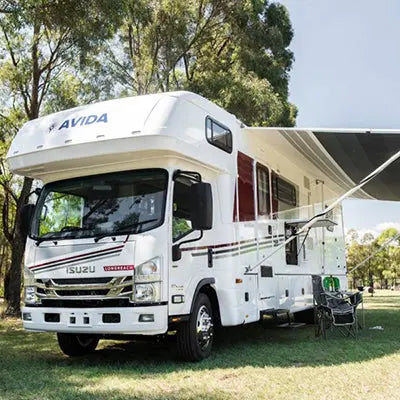 Redfoot Hydraulic Isuzu Motorhome Levelling System - Everything Caravans