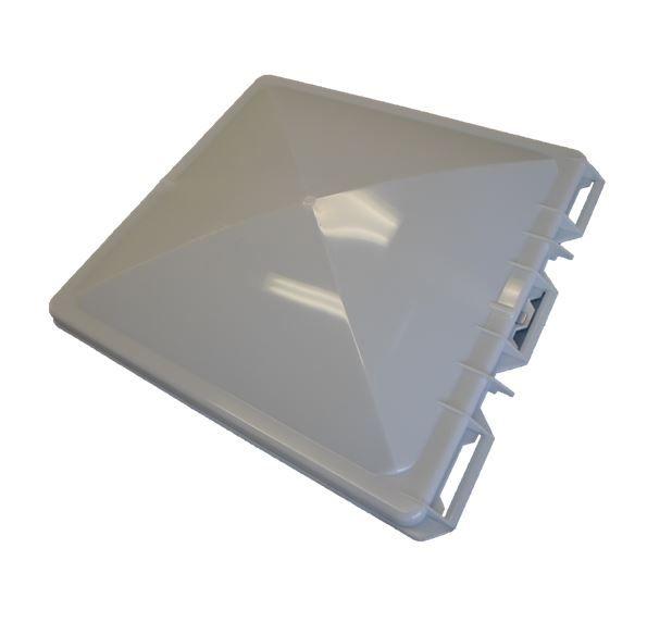 Replacement plastic lid for New style Jensen 14&quot; x 14&quot; vent 40153 Jensen