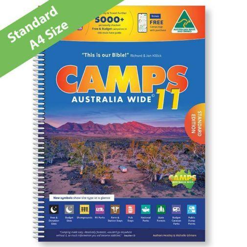 Supex Camps 11 Australia Wide A4 Camping Book Supex