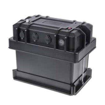 THUNDER 12V Heavy Duty Battery Box Fits Up To 120Ah AGM THUNDER TDR02008 Thunder