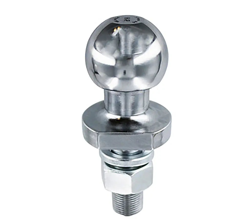 Towball 50mm with 7-8&quot; shaft to suit alloy drop tow hitches - rated 3.5t Andersen