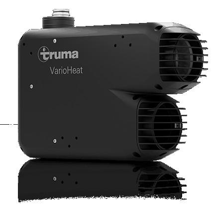 Truma VarioHeat Gas Caravan Heater complete install kit - Black Cowl Truma