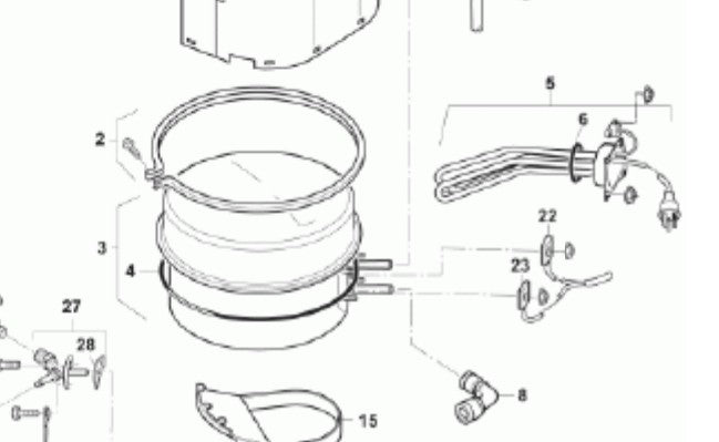 Truma Water Tank container for UltraRapid Hot Water Service Truma